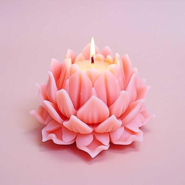Lotus Candle – Large - Pack of 4